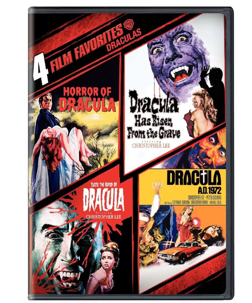 4 Film Favorites: Hammer Horror Dracula Collection - DVD - New