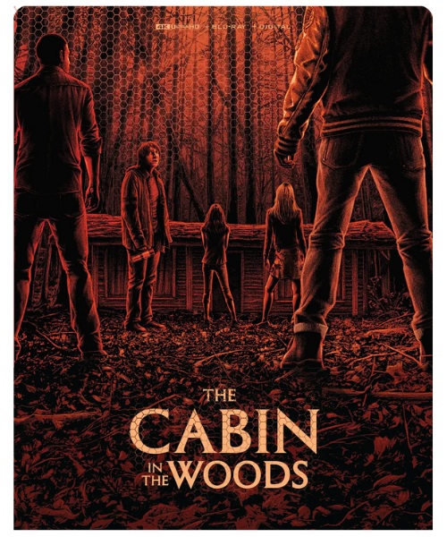 CABIN IN THE WOODS STEELBOOK 4K The Cabin In The Woods - 4K UHD – Lionsgate Limited Exclusive Steelbook – New