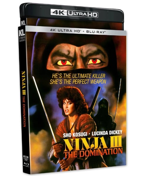 ninja 3 4k Ninja III The Domination - 4K UHD w/Slipcover - Kino Lorber