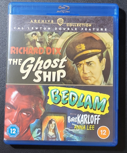 ghost ship The Ghost Ship / Bedlam - Blu-ray - Warner Archive - Used Like New