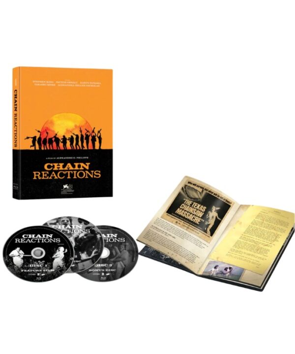 chain reactions 2 Chain Reactions - Blu-ray Mediabook - Dark Sky Films - New