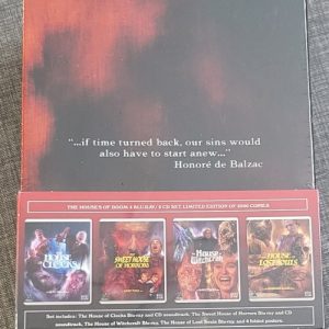Houses Of Doom - Blu-ray Boxset - Cauldron Films - New