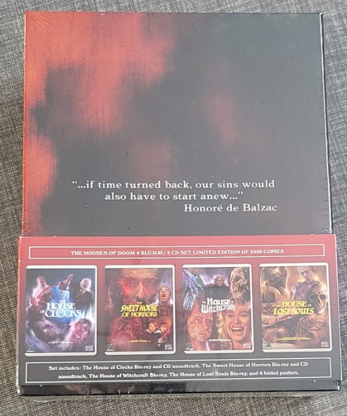 Houses Of Doom - Blu-ray Boxset - Cauldron Films - New