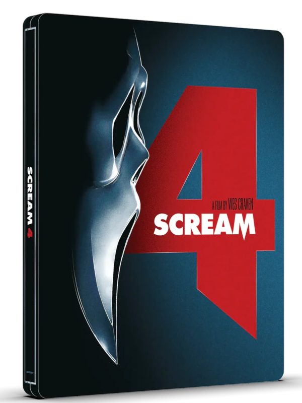 SCREAM 4 4K STEEL FRONT Scream 4 - 4K UHD Steelbook - Lionsgate Limited - NEW