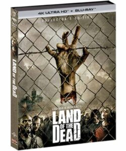 Land of the Dead - 4k UHD & Blu-ray w/Slipcover - Scream Factory - NEW