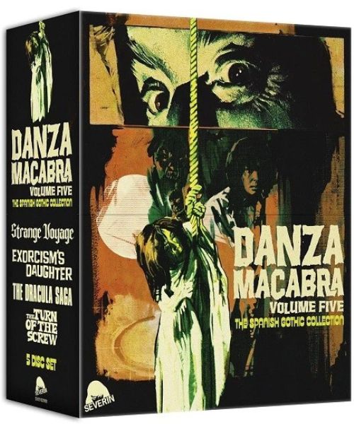 danza macabra 5 Danza Macabra Volume Five: The Spanish Gothic Collection - Blu-ray - Severin - NEW