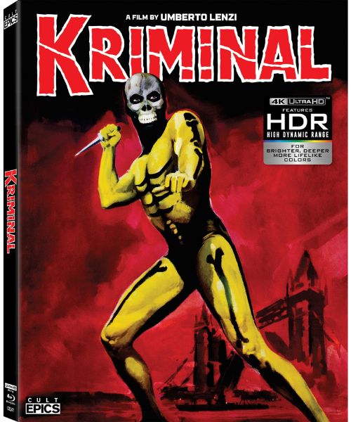 kriminal 4k Kriminal - 4K UHD & Blu-ray w/Slipcover - Cult Epics