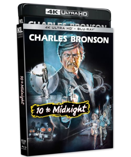 the mechanic 4k uhd & blu ray w/slipcover kino lorber charles bronson