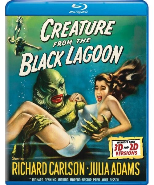 creature from the black lagoon blu ray 3d + 2d universal creature from the black lagoon blu ray 3d + 2d universal