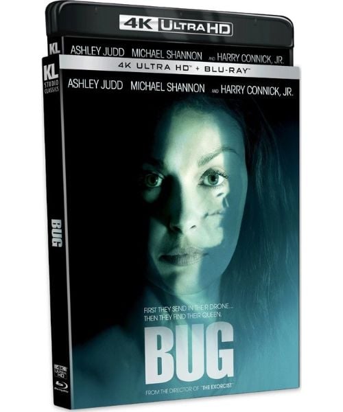 bug 4k uhd & blu ray w/slipcover ashley judd / friedkin kino lorber bug 4k uhd & blu ray w/slipcover ashley judd / friedkin kino lorber