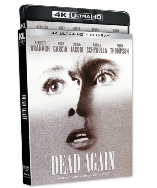 dead again 4k uhd & blu ray w/slipcover kino lorber