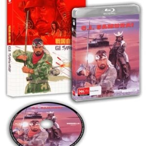g.i. samurai aka time slip blu ray w/slipcover umbrella g.i. samurai aka time slip blu ray w/slipcover umbrella