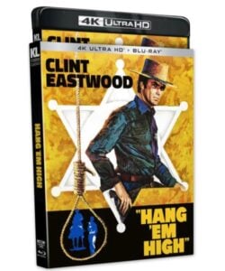 hang 'em high 4k & blu ray w/slipcover clint eastwood kino lorber hang 'em high 4k & blu ray w/slipcover clint eastwood kino lorber