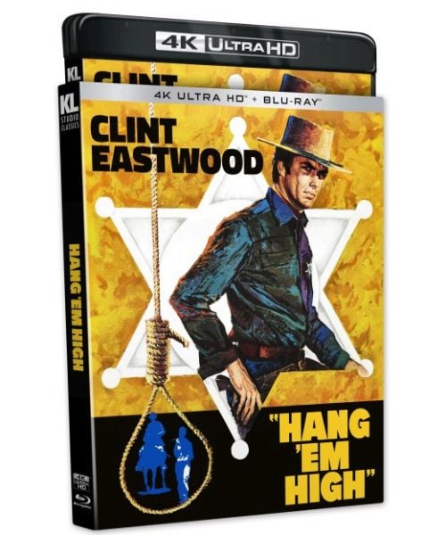hang 'em high 4k & blu ray w/slipcover clint eastwood kino lorber hang 'em high 4k & blu ray w/slipcover clint eastwood kino lorber