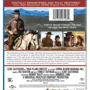high plains drifter blu ray clint eastwood universal