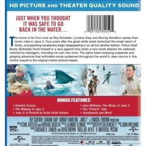 jaws 2 (1978) blu ray universal jaws 2 (1978) blu ray universal