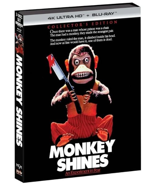 monkey shines 4k uhd & blu ray w/slipcover shout factory monkey shines 4k uhd & blu ray w/slipcover shout factory