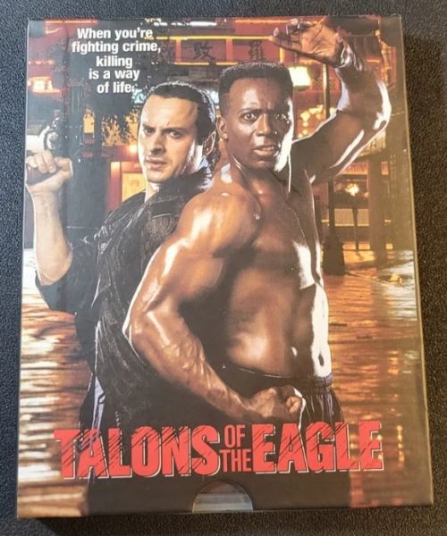 talons of the eagle blu ray w/hard box vinegar syndrome