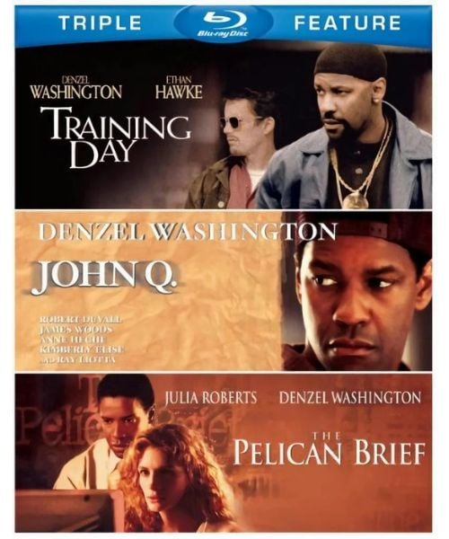 john q / pelican brief, the / training day blu ray triple feature warner